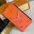 coin card holder orange +$25.00